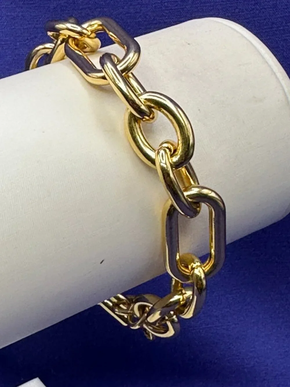 Talbots Gold-Tone Chunky Chain Bracelet - Picture 5 of 9